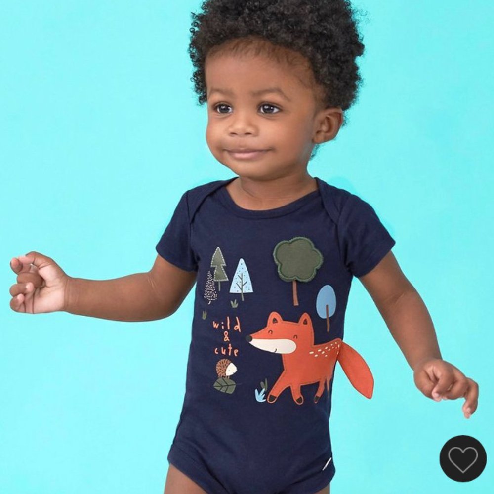 5 Gerber Onesie Fox Shirt Set Target - Picture 11 of 11